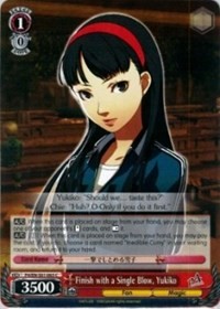 Finish with a Single Blow, Yukiko - Persona 4