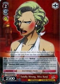 Totally Wrong, Miss Kanji - Persona 4