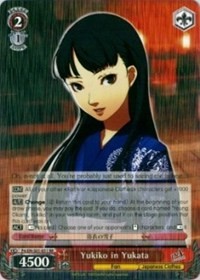 Yukiko in Yukata (V.1 - Double Rare) - Persona 4