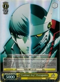 "Contract Key" Protagonist (V.2 - Super Rare) - Persona 4