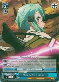 "Check Six" Sinon (V.1 - Common) - Sword Art Online II
