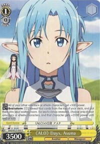 ALO Days, Asuna (V.1 - Common) - Sword Art Online II