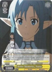 Bitter Memories, Asuna (V.1 - Common) - Sword Art Online II