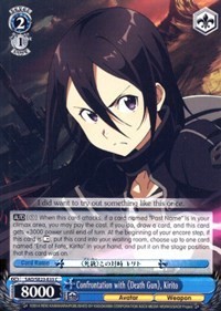 Confrontation with Death Gun, Kirito (V.1 - Common) - Sword Art Online II