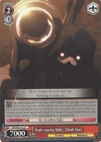 Death-causing Bullet, Death Gun (V.1 - Common) - Sword Art Online II