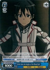 Kirito Joins the Knights of the Blood Oath - Sword Art Online