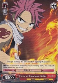 Flame of Emotions, Natsu - Fairy Tail