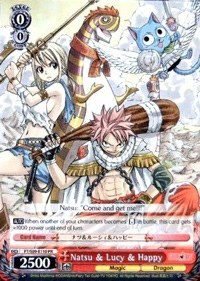 Natsu & Lucy & Happy - Fairy Tail