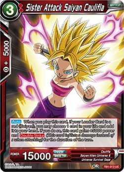 Sister Attack Saiyan Caulifla - The Tournament of Power
