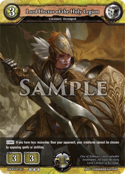 Lord Hector of the Holy Legion - Surge of Titans