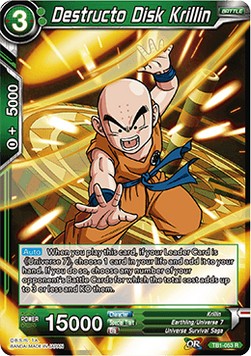 Destructo Disk Krillin - The Tournament of Power