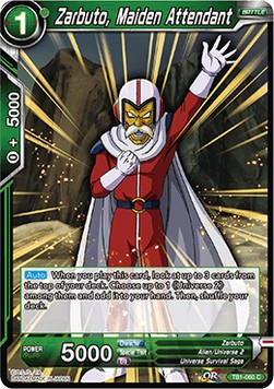Zarbuto, Maiden Attendant - The Tournament of Power