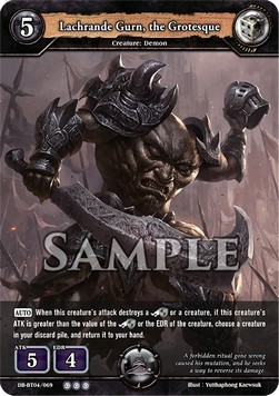 Lachrande Gurn, the Grotesque - Surge of Titans