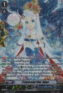 Transcend Idol, Aqua [G Format] (V.2 - Special Parallel) - Divas’ Festa
