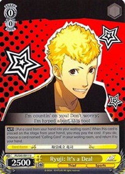 Ryuji: It's a Deal - Persona 5