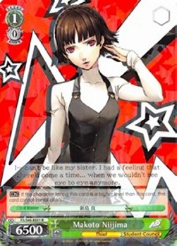 Makoto Niijima (V.1 - Rare) - Persona 5