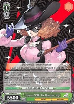 Haru as NOIR: The Phantom Lady - Persona 5