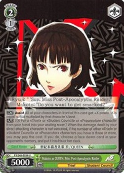 Makoto as QUEEN: Miss Post-Apocalyptic Raider - Persona 5
