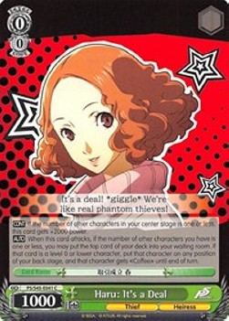 Haru: It's a Deal - Persona 5