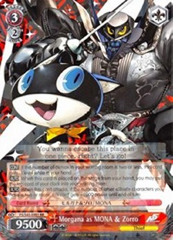 Morgana as MONA & Zorro (V.1 - Double Rare) - Persona 5
