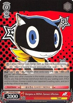 Morgana as MONA: Earnest Affection - Persona 5