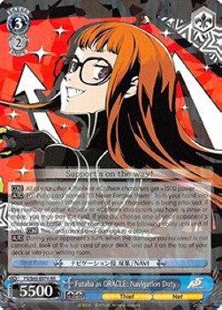 Futaba as ORACLE: Navigation Duty (V.1 - Double Rare) - Persona 5