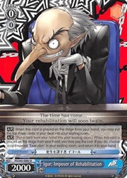 Igor: Imposer of Rehabilitation - Persona 5