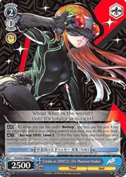 Futaba as ORACLE: The Phantom Hacker - Persona 5