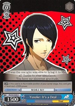 Yusuke: It's a Deal - Persona 5