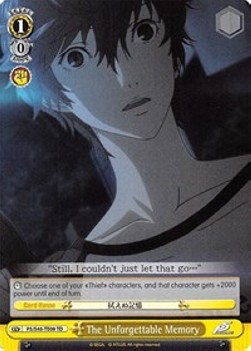 The Unforgettable Memory - Persona 5