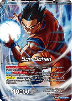 Son Gohan // Son Gohan, Leader of Universe 7 - The Tournament of Power