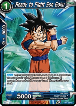Ready to Fight Son Goku - The Tournament of Power