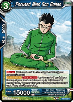 Focused Mind Son Gohan - The Tournament of Power