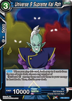 Universe 9 Supreme Kai Roh - The Tournament of Power
