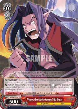 Vyers, the Dark Adonis Mid-Boss - Disgaea (Starter Deck)