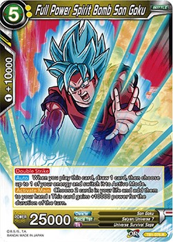 Full Power Spirit Bomb Son Goku - The Tournament of Power