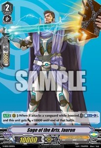 Sage of the Arts, Jauron [V Format] - Start Deck: Royal Paladin