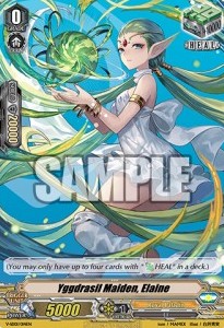 Yggdrasil Maiden, Elaine [V Format] - Start Deck: Royal Paladin