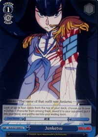 Junketsu (Blue) (V.1 - Uncommon) - Kill la Kill