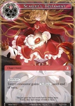 Scarlet's Testament - Winds of the Ominous Moon