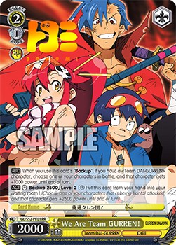 We Are Team GURREN! - GURREN LAGANN