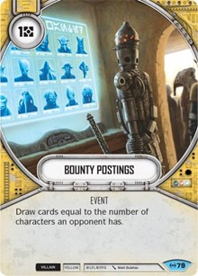 Bounty Postings - Empire at War