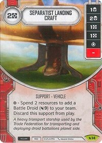 Separatist Landing Craft - Legacies