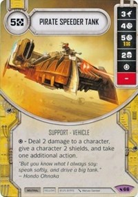 Pirate Speeder Tank - Legacies