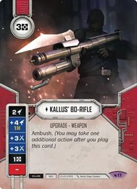 Kallus' Bo-Rifle - Legacies