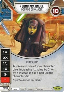 Luminara Unduli - Inspiring Commander - Spirit of Rebellion