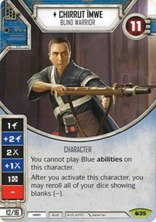 Chirrut Imwe - Blind Warrior - Spirit of Rebellion