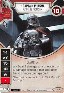 Captain Phasma - Ruthless Tactician - Two-Player Game