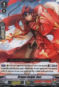 Dragon Knight, Burj [V Format] - Trial Deck: Toshiki Kai