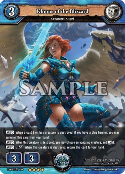 Khione of the Blizzard - Surge of Titans